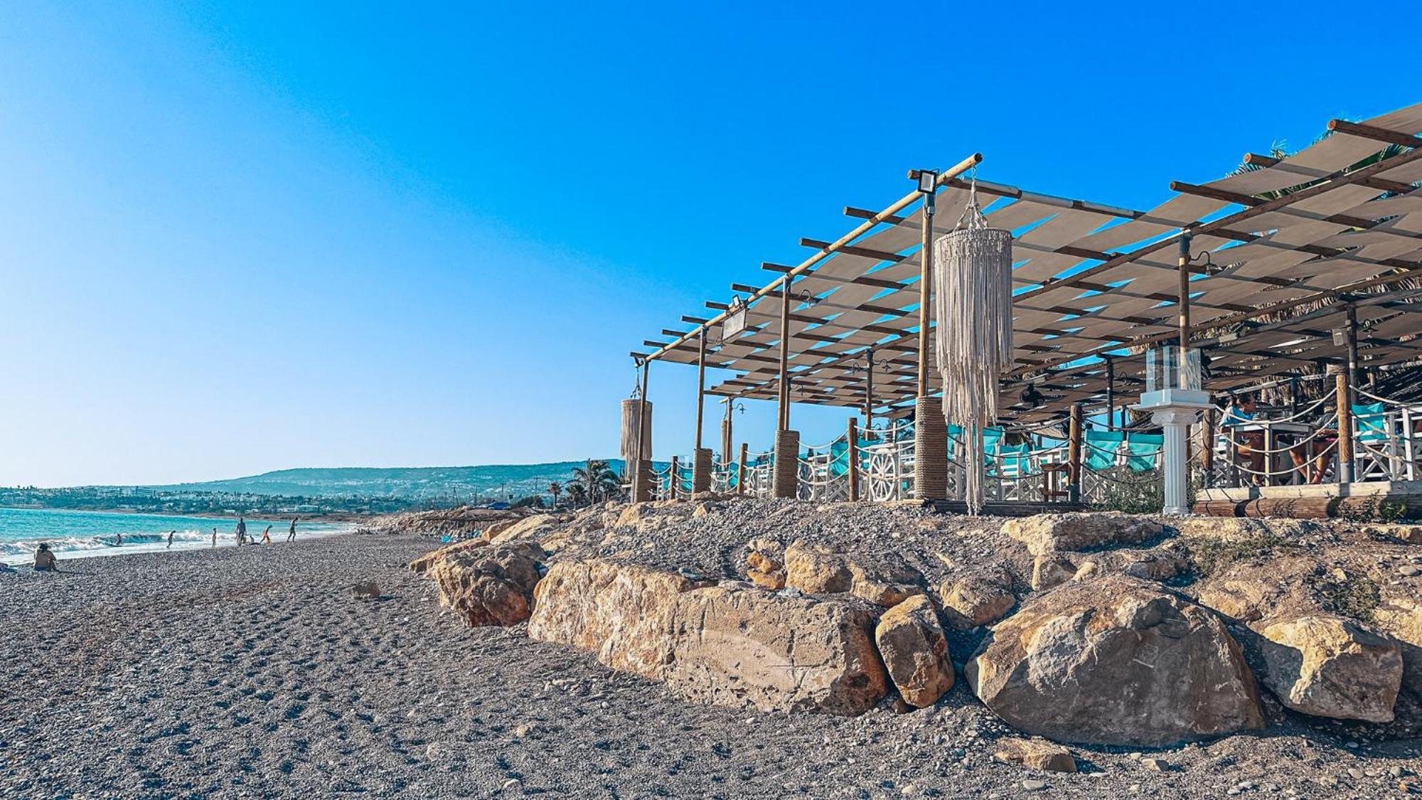 Eden Blue-Horizon 1B, Paphos, Sea View, Pool Apartment Konia ภายนอก รูปภาพ